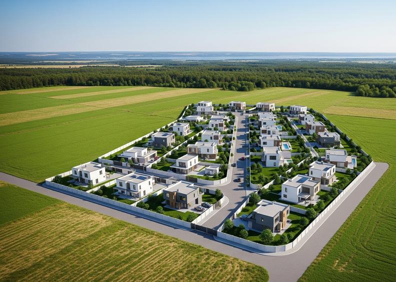 Vand  Teren UNIIC Zona Nord  Grădiștea 15744 Mp 4 Deschideri intravilan OCAZIE - 1