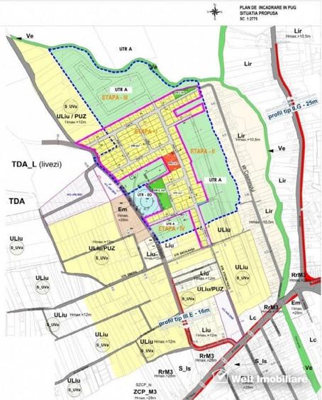 Teren 500 mp, PUZ in lucru, IRIS,  zona Odobesti - 2