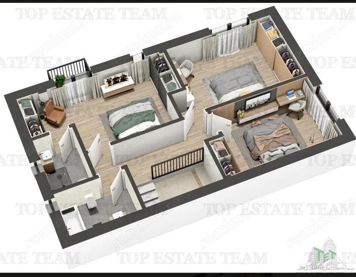 Vila individuala cuplata, in complex rezidential modern, cu 4 camere, toate utilitatile, Drumul Tabe - 5