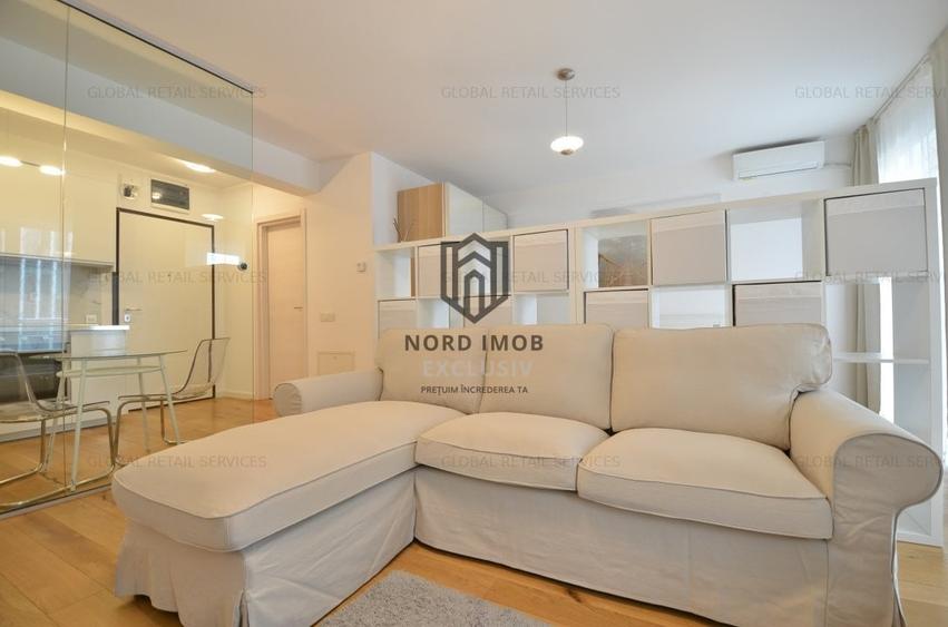 Studio spatios| Mobilat-utilat| * Loc parcare | Aviatiei - 5