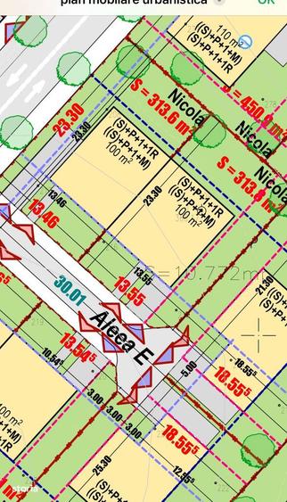 Vand teren Borhanci pentru 2 case individuale - 1