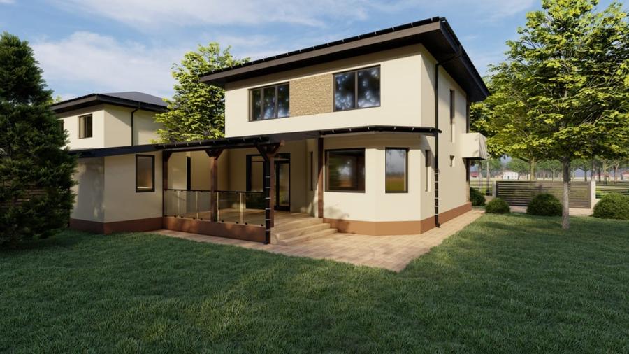 Casa 5 camere 180mp | 0 comision | Otopeni Matei Basarab | 650mp teren - 4