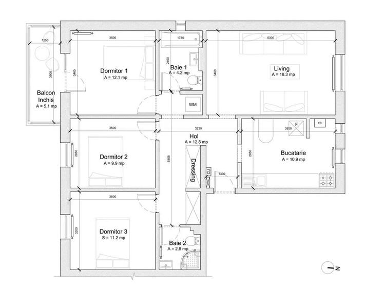 Faleza Nord-Pescarie-Str Unirii | 4 camere decomandate langa plaja - 18