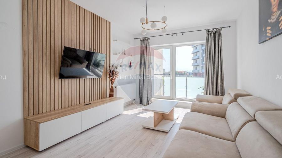 Comision 0%! 2 camere & 2 bai, 62mp utili + 2 balcoane| loc de parcare