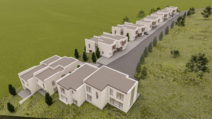 Teren autorizat pentru constructie duplex, zona Fagului - 1