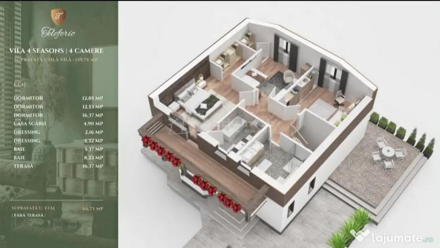 VILE tip Chalet 5-6 camere - Rasnov Brasov - 4