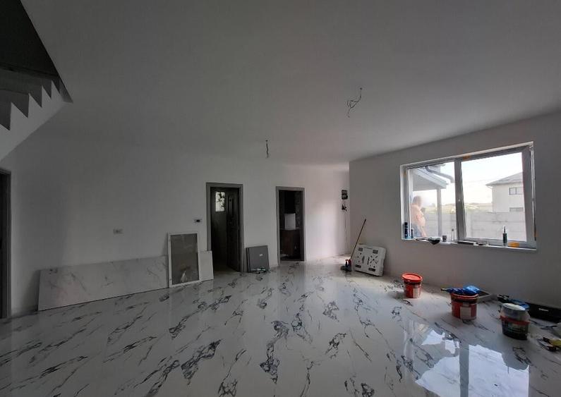 Pantelimon Ilfov parter+pod mansardabil pe placa de beton,3cam,2bai, - 8