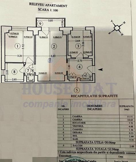 Vanzare apartament 2 camere Calea Mosilor, vedere spate - 10