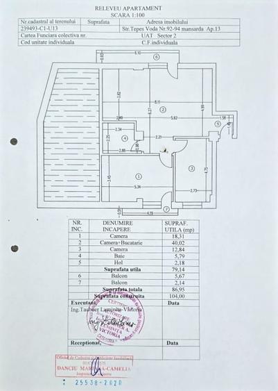 VANZARE APARTAMENT 3 CAMERE CALEA CALARSILOR – TEPES-VODA - 26