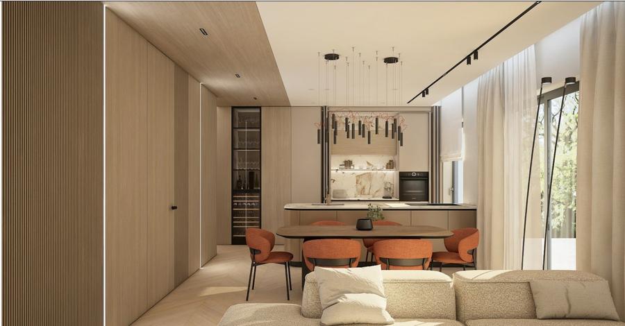 Ap cu 3 camere, 100mp de gradina, LIFT, piscina, 2 parcari sub, Europa - 1