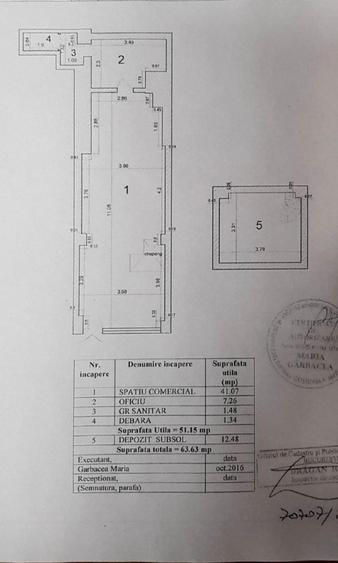 Centrul Istoric, spatiu comercial 51mp utili, parter, 2000Euro/luna - 7