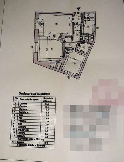 Ultra-Central Universitate –vanzare 3 camere – Str Doamnei - 9