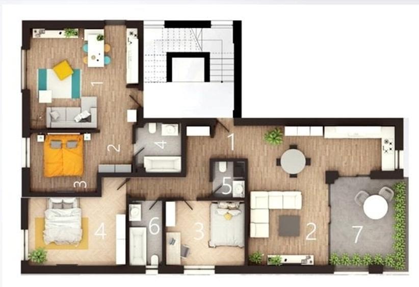 Dacia-Hasdeu, Proiect Nou, 2 camere - 9