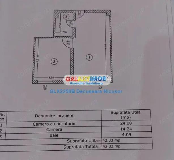 Apartament 2 camere mobilat utilat in Militari Residence, 54.900 euro