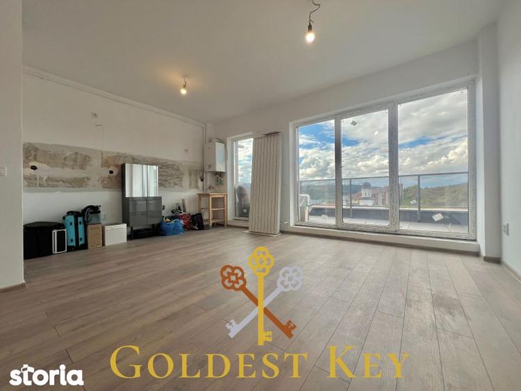 Nou! Apartament finisat cu o camera, terasa si parcare! Baciu - Petrom - 1