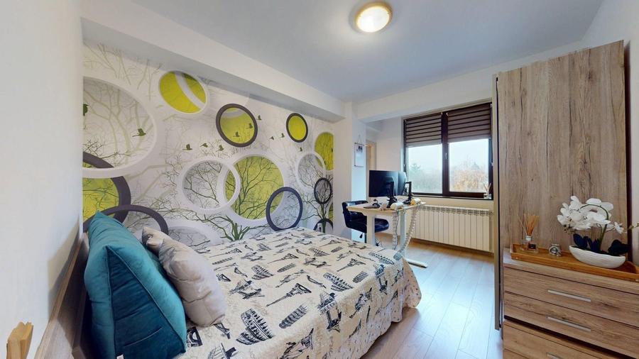 Apartament 3 camere decomandat, mobilat complet, vedere Parc Bazilescu - 22