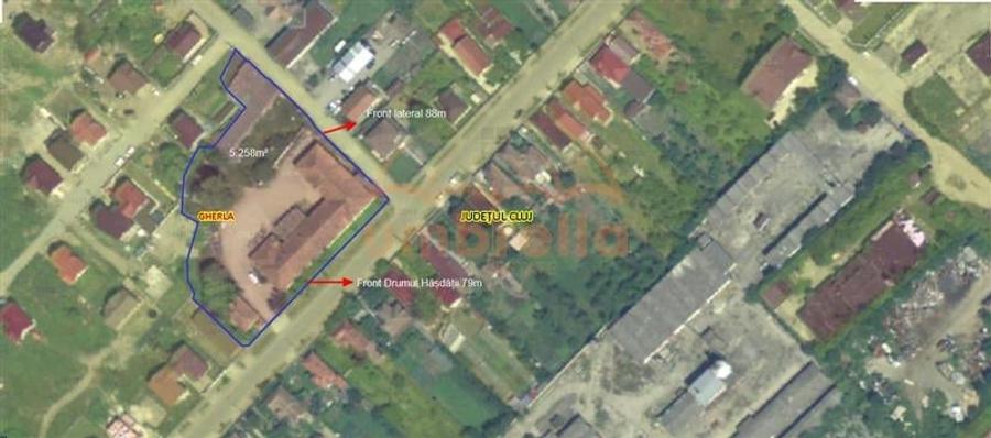 Constructii si teren de vanzare 5.258/?/140 /? in Gherla - 2