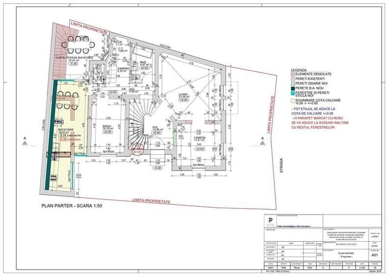 Parcul Carol, vila S+P+1+M - 2
