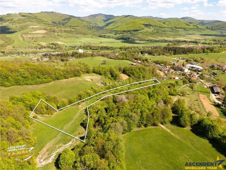 FILM! Teren extravilan cu priveliste deosebita, 11.306 mp, Malnas-Bai, Covasna