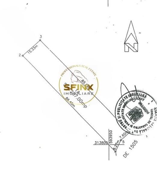 De vanzare - teren 1287mp I FS - 15.87m I Berceni - Oituz - 4