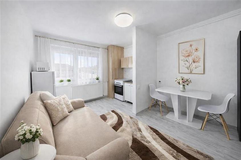 Garsoniera practica,Central: vis-a-vis de Universitatea Transilvania,Brasov. - 1