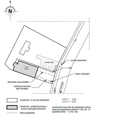 Vand teren intravilan cu o cladire in constructie/renovare (loc. Petin, com. Paulesti) - 1