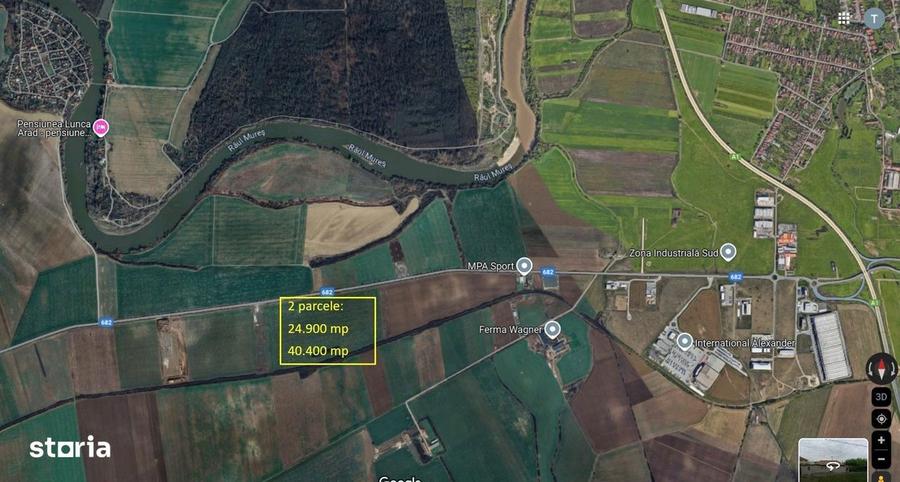 Teren la sosea in zona Industriala Sud Arad - 3