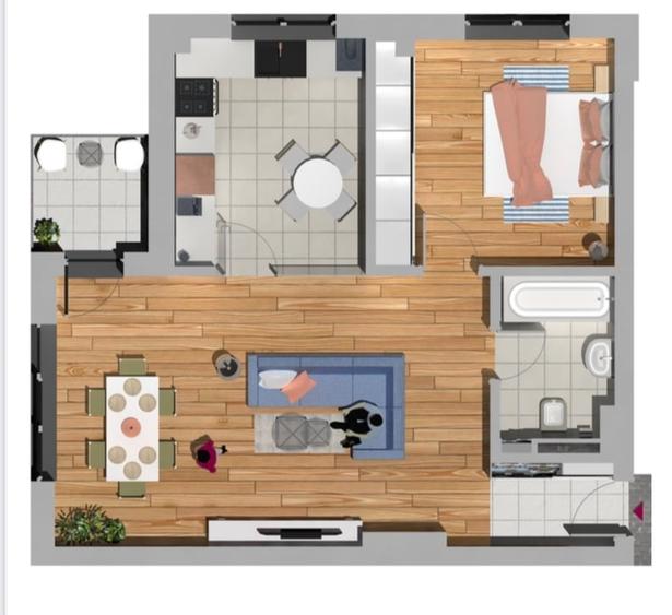 Comision zero -apartament 2 camere cu loc de parcare inclus Otopeni Central - 15