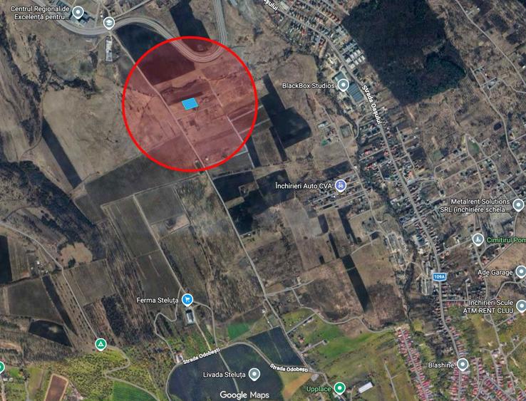 Teren 1200mp Cluj Napoca Str. Odobesti - Extravilan - Oportunitate - 1