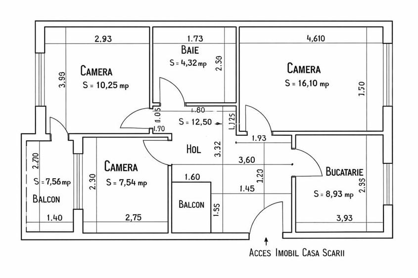 Apartament 3 Camere - Centrala Gaze - Zona Inel II - 6