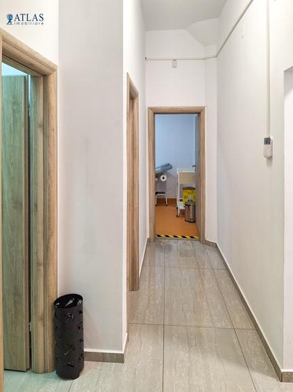 Spațiu amenajat 200 mp, compartimentat, grupuri sanitare, parcare, Avram Iancu - 7