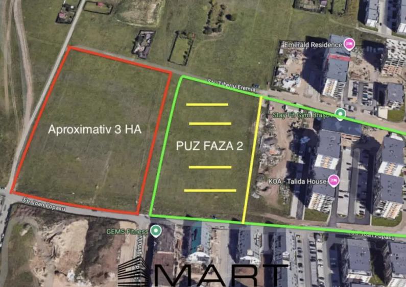 Teren intravilan 3HA Tractorul langa Grandis Residence - 1