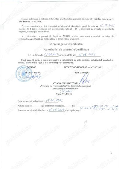 vand teren intravilan cu constructie inceputa - 1