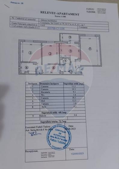 Apartament cu 3 camere de vanzare in zona Faleza Nord - 6