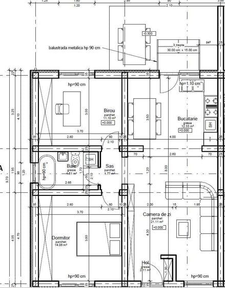 1/2 Duplex 3 camere - direct dezvoltator - 6