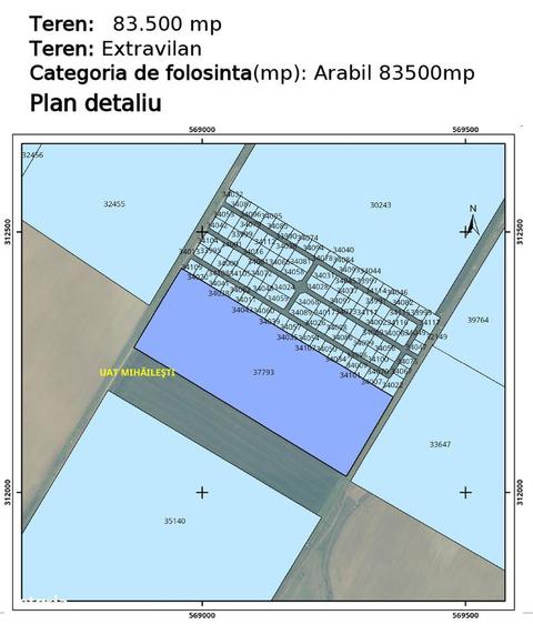 Teren extravilan de vanzare in Mihaile?ti, Giurgiu - 1