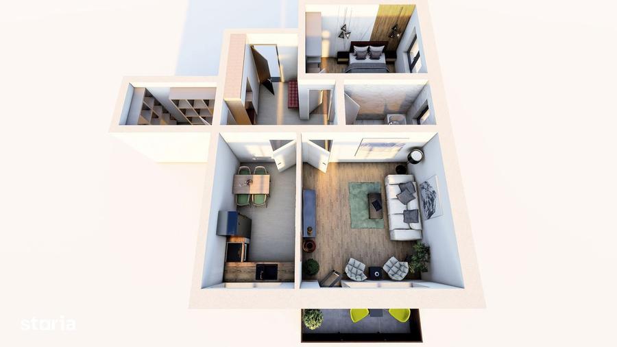 Apartament 2 camere, parter, Decomandat, Subcetate City 2, DEZVOLTATOR - 7