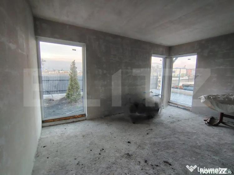 Casa semifinisata individuala 120 mp utili, teren 805 mp, - 7