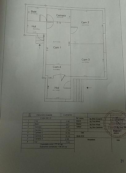 Casa de vanzare cu teren 572 mp si front generos 21 ml - 19