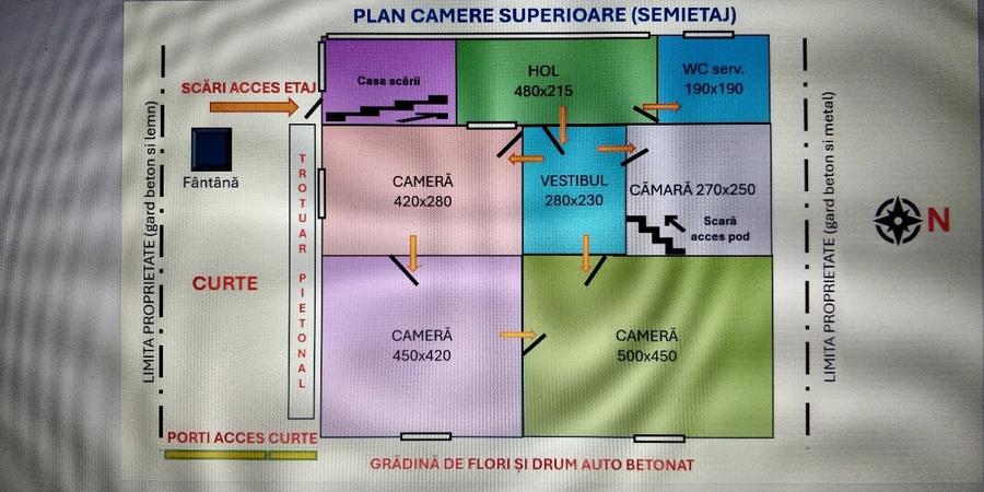 Casa din bârne , 3 camere, Stațiunea Cacica, SU 117mp,882 mp teren - 12