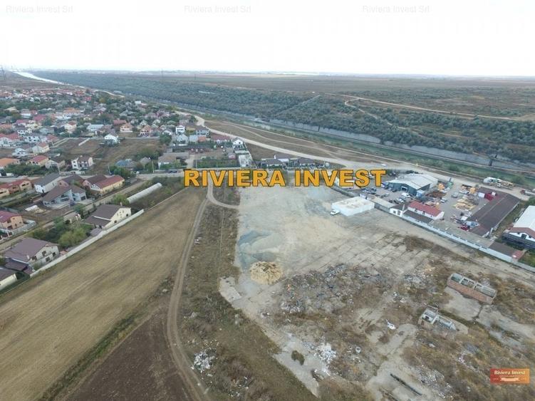 Cumpana teren de inchiriat  cu platforma betonata - 7