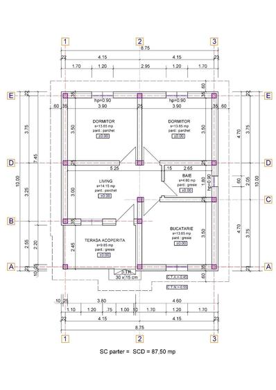Casa la rosu de vanzare Podari - 3