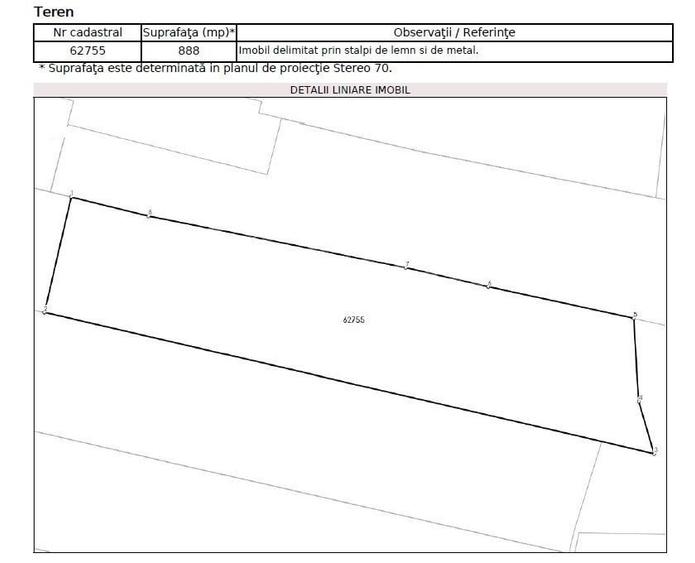 Comision 0% | Teren intravilan construibil | 888mp | Sat. Gheorghieni! - 3