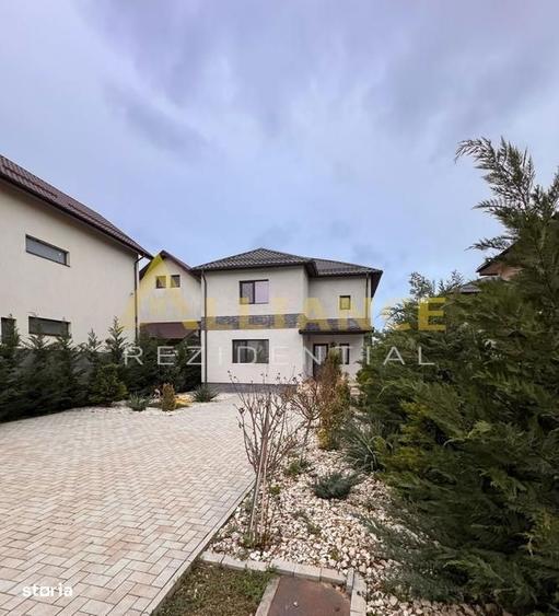 Popesti Leordeni-Vila P+1 - 4 camere - 3 bai- curte 566 mp - 3