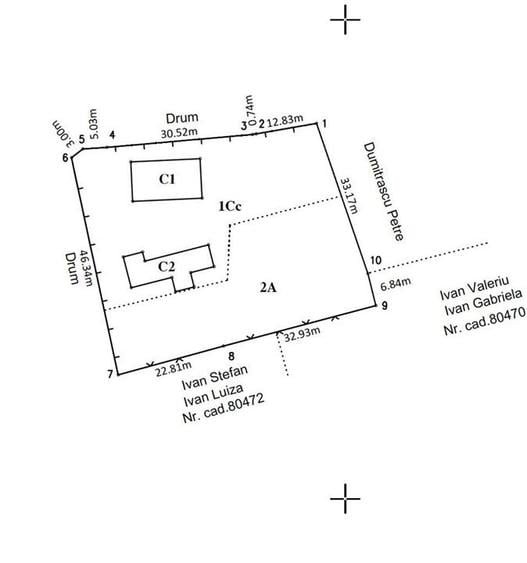 Teren Construcții intravilan de 1330 mp, în Slobozia
