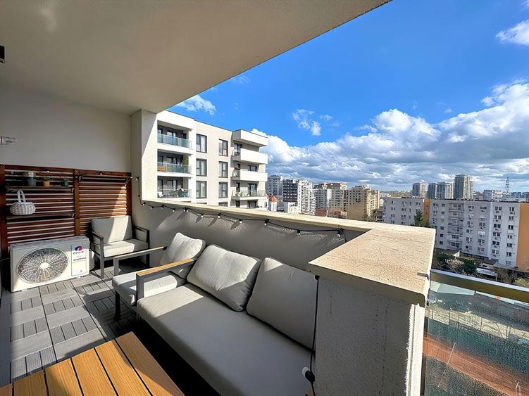 Core Timpuri Noi | Et. 8 | Vedere panoramică | 2 camere cu terasă 7mp - 1