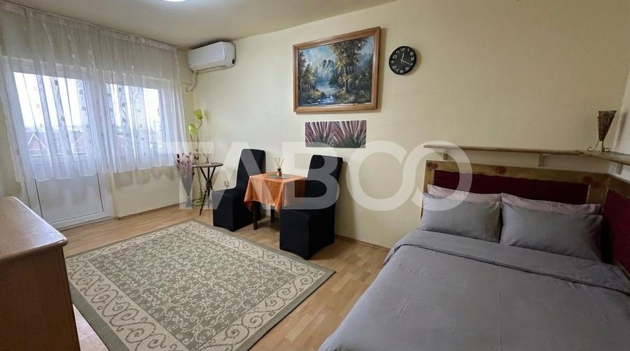 Garsoniera etaj intermediar decomandata  balcon Calea Dumbravii - 10