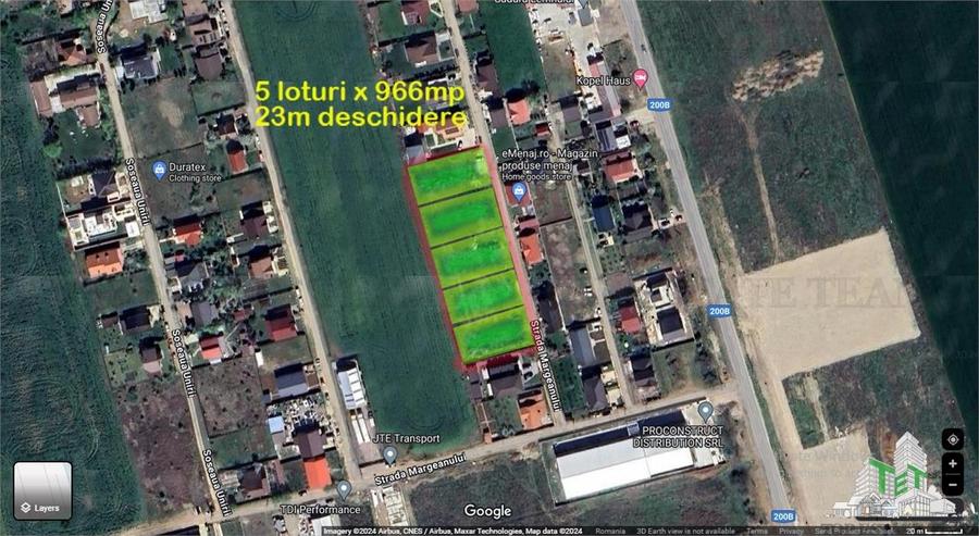 Terenuri cu locatie buna de vanzare in Balotesti - 1