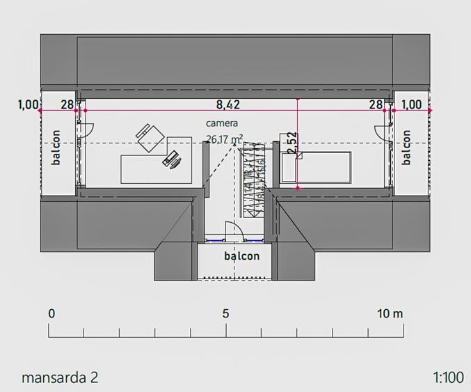 Casă tip cabană, structură solidă, 122mp, priveliște superbă - 6