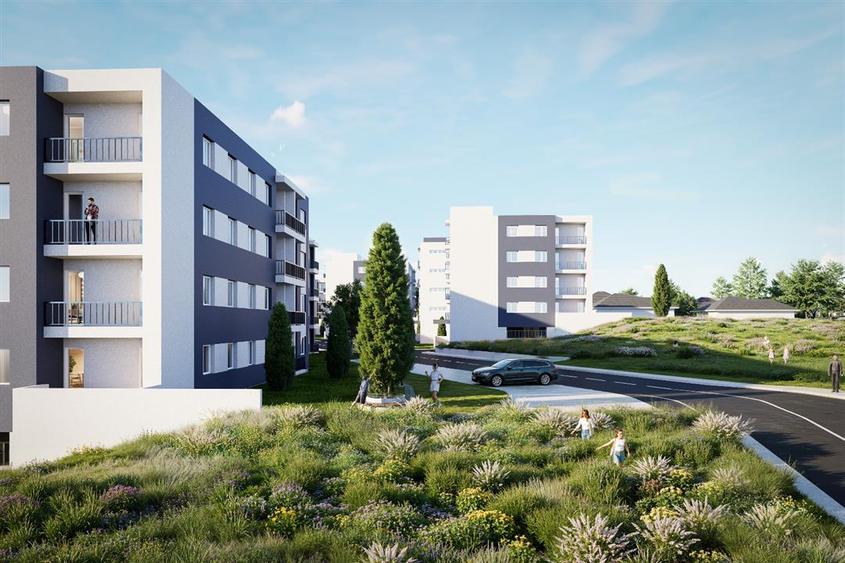 Apartament decomandat Cug Valea Adanca, bloc nou, cartier rezidential - 6